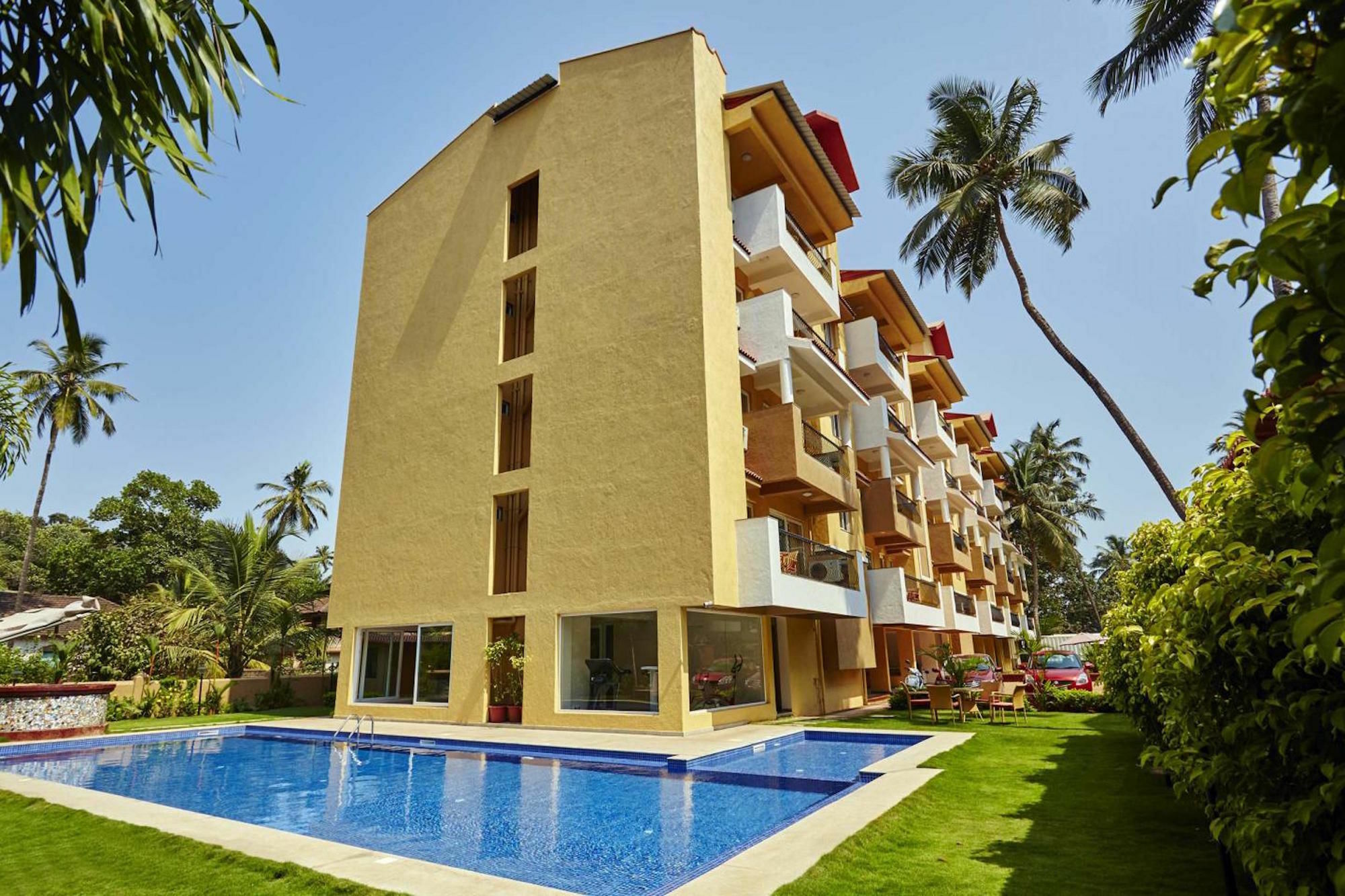 Veera Strand Park Serviced Apartments Calangute Eksteriør bilde