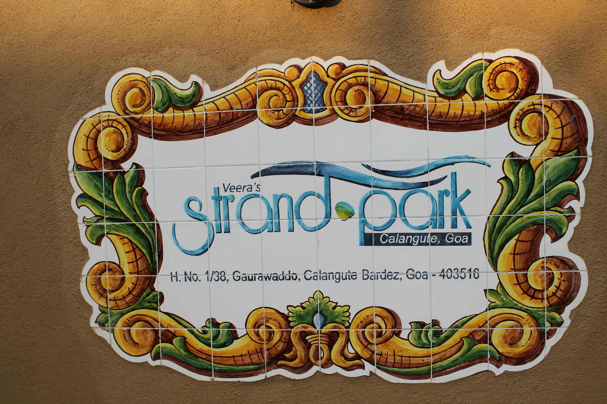 Veera Strand Park Serviced Apartments Calangute Eksteriør bilde